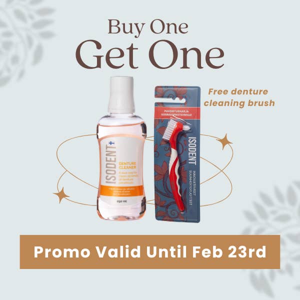 IsoDent Proteserens 250ml + GRATIS Protesebørste for engroshandel hos IsoDent