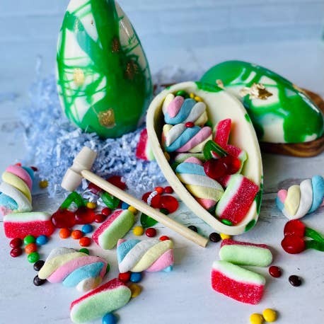 Chocolates Unlimited by Denise - Wholesale Chocolate Covered Sweets - Breakable Chocolate Dinosaur Egg1