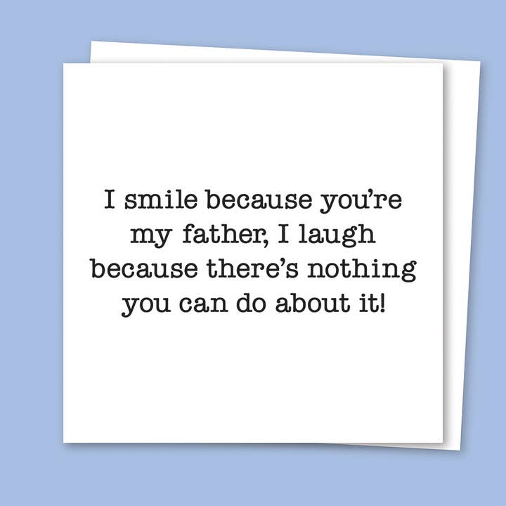 Nothing You Can Do! Greetings Card for wholesale by Pom Pom Store