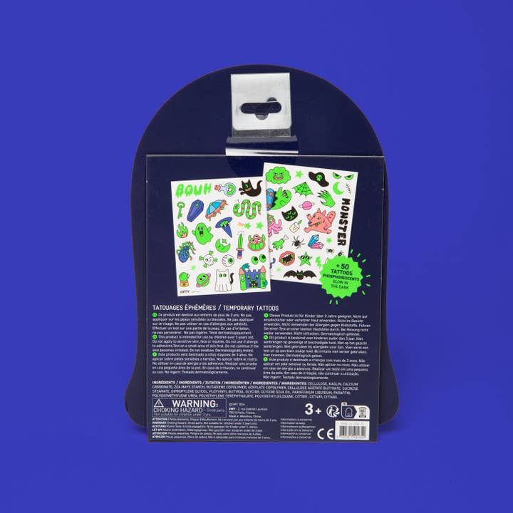 OMY - Wholesale Temporary Tattoo - Kids - TEMPORARY TATOOS - GLOW IN THE DARK6