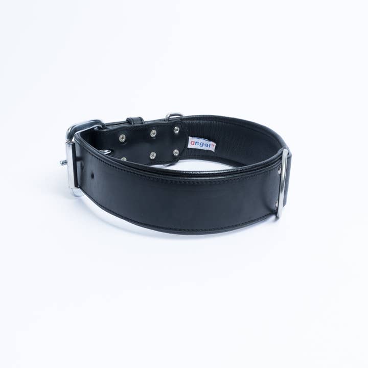 Angel Pet Supplies Inc. - Wholesale Pet Collar - Dog - Dallas Leather Dog Collar by ANGEL™ | Authentic3