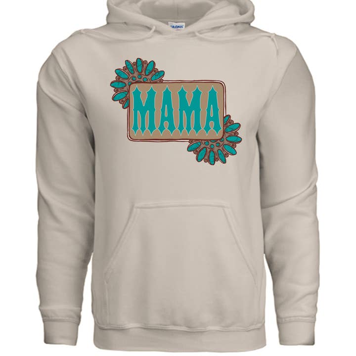 Turquoise MAMA - new for wholesale by Wranglin' Daisies LLC