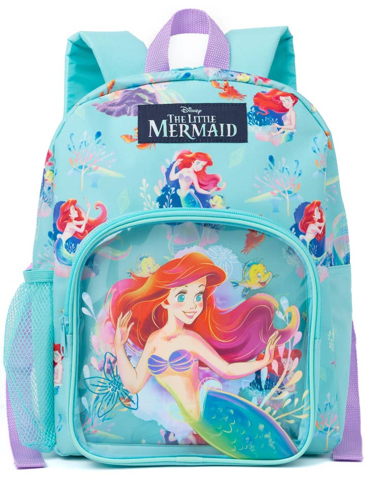 Disney Girls Blue Little Mermaid Backpack (One Size) for wholesale by Vanilla Underground