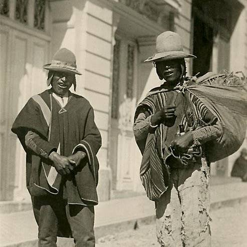 Found Image Press - Vendita all'ingrosso Stampa artistica - Stampa d'Arte MF-459 Uomini Indiani Peruviani con Cappelli0