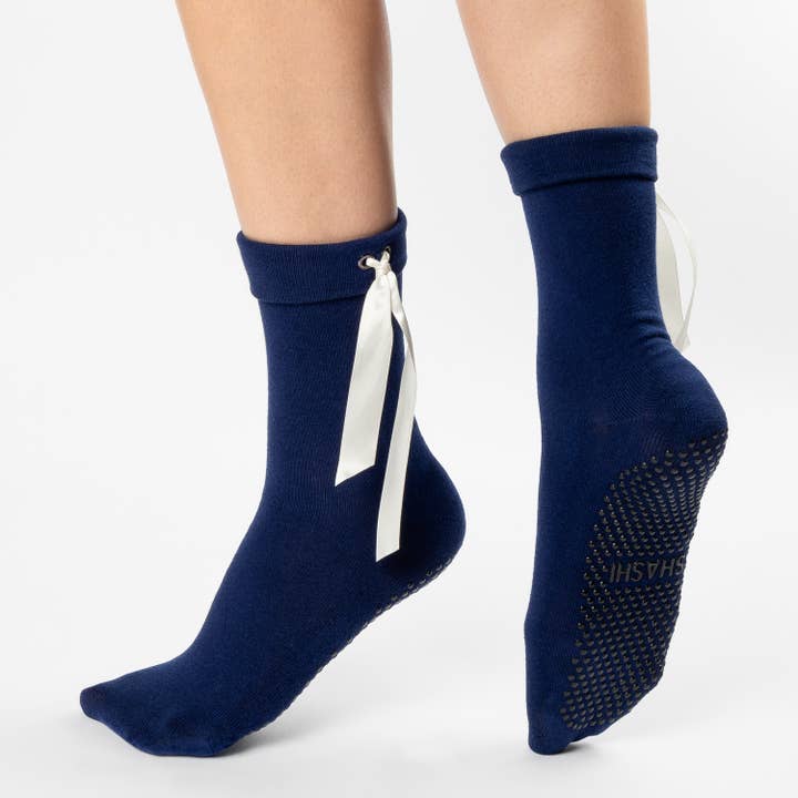 SHASHI - Wholesale Socks - Women's - Sailor Crew Grip Sock