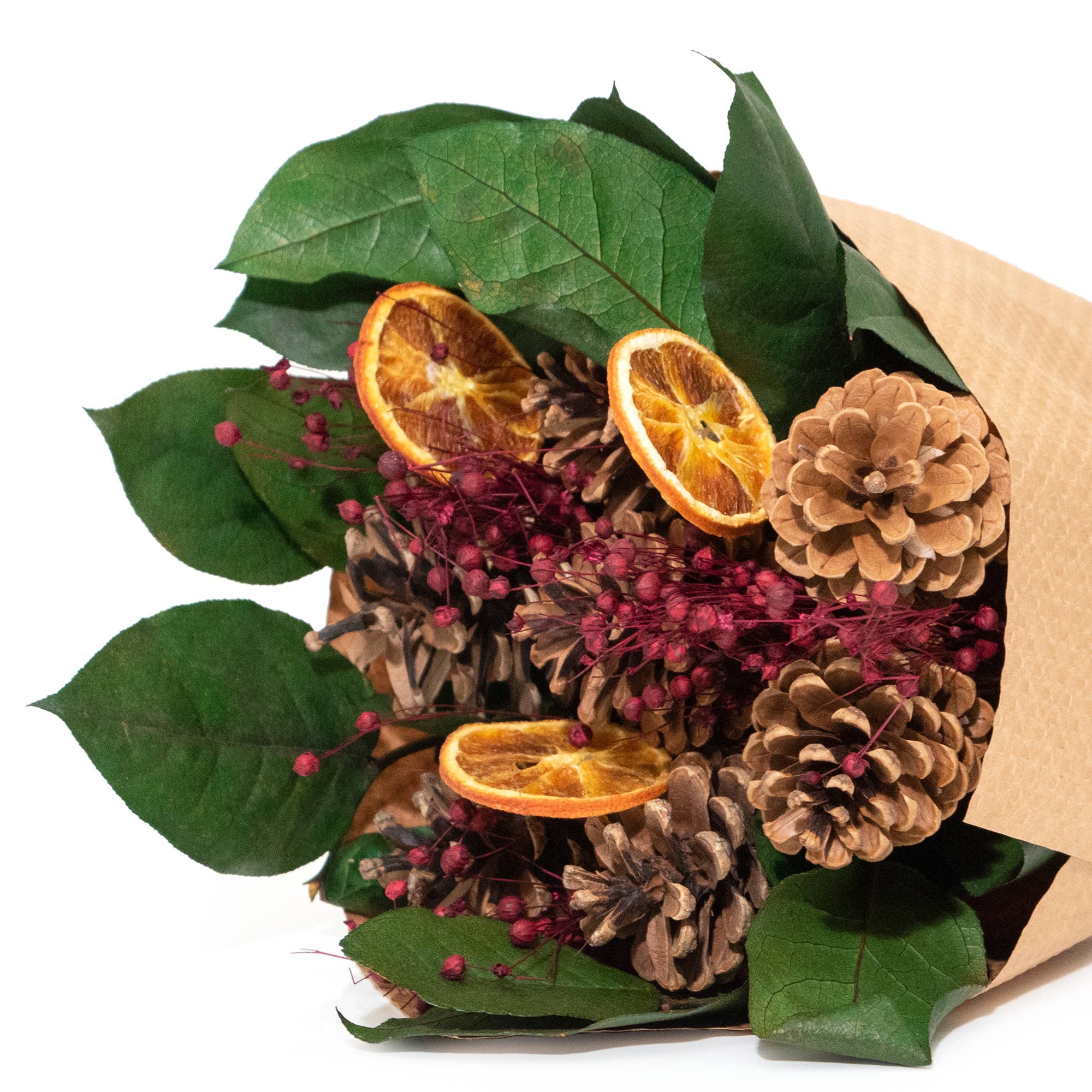 Andaluca - Wholesale Dried/Pressed Flowers - Warm Fireside Bouquet #422