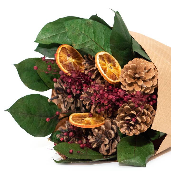 Andaluca - Wholesale Dried/Pressed Flowers - Warm Fireside Bouquet #422