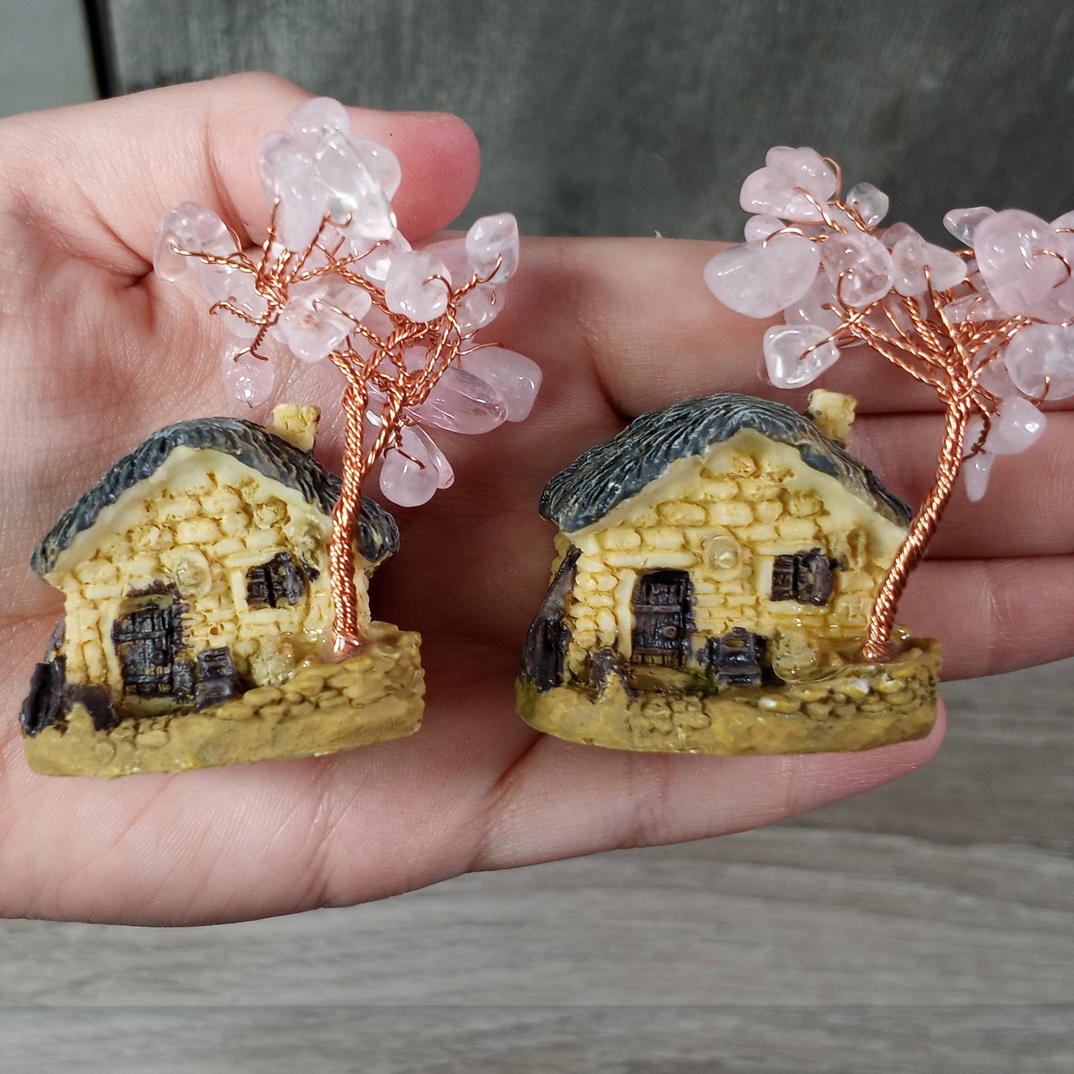 Keystone Crystals - Wholesale Spiritual Stone/Crystal - Fairy House - Gemstone Tree for Home & Energy4