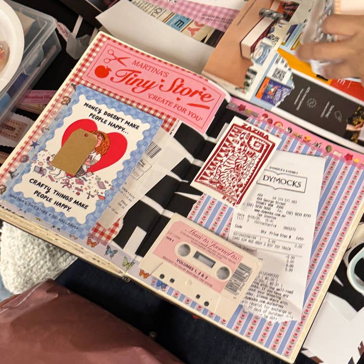 TINYSTORE - Wholesale Postcard - *Special Edition* Crafty Girl Postcard Artwork x Sio Gallagher3