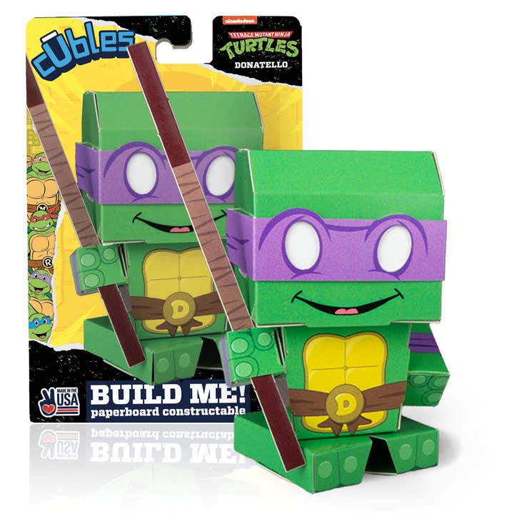 TMNT | Donatello Cuble for wholesale by Cubles | Paperboard Character Kits