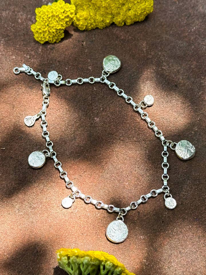 Leave No Trace Anklet for wholesale by Basecamp Jewelry