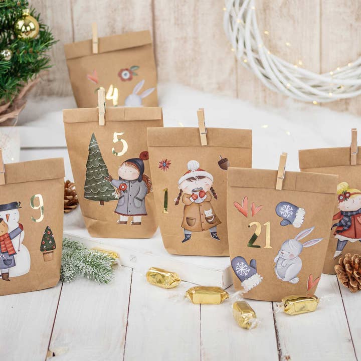 Papierdrachen - Wholesale Adventskalender - Adv Motiv - schaatsster1