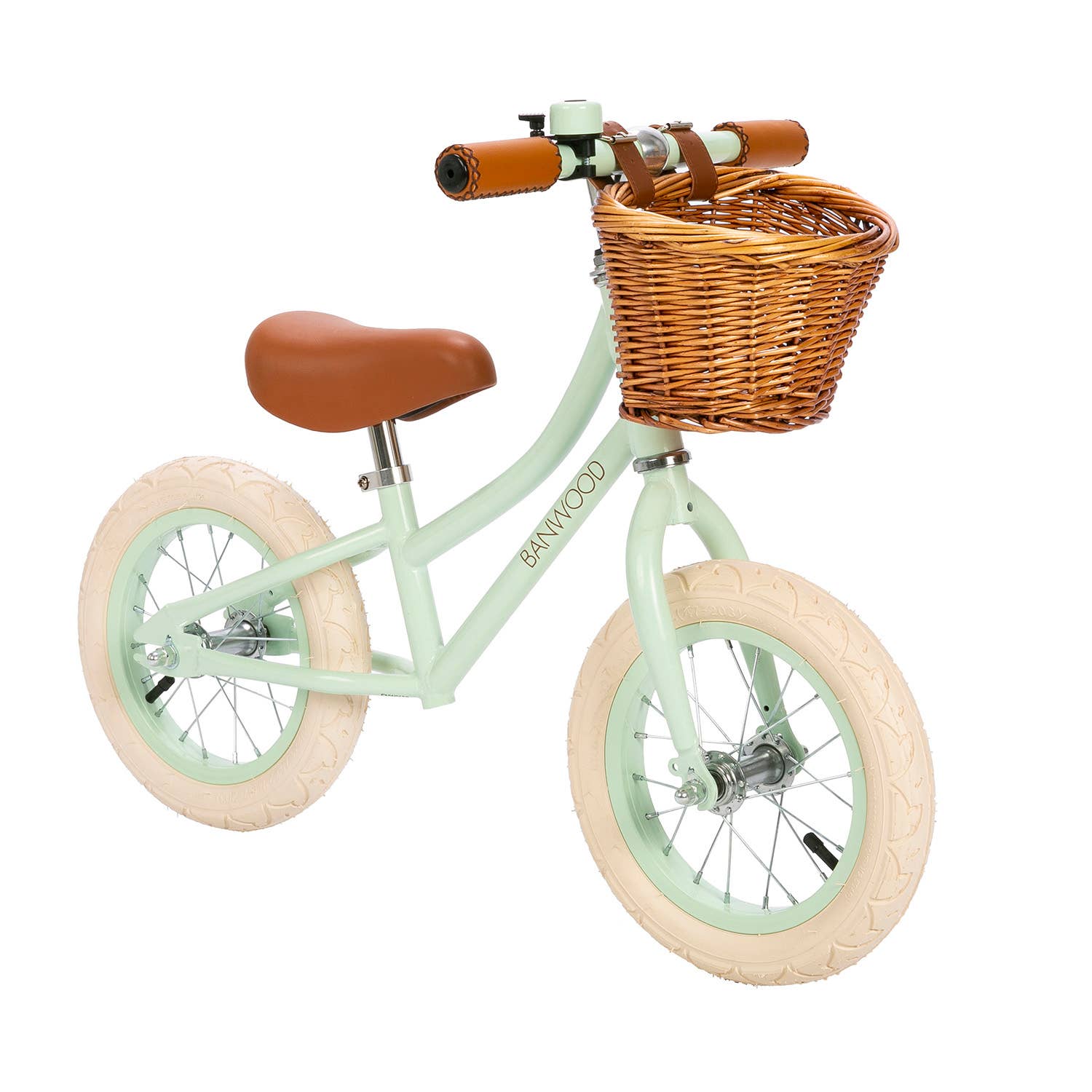 Banwood Inc - Vente Vélo et trottinette – enfant - BANWOOD DRAISIENNE FIRST GO VINTAGE - MENTHE PÂLE11