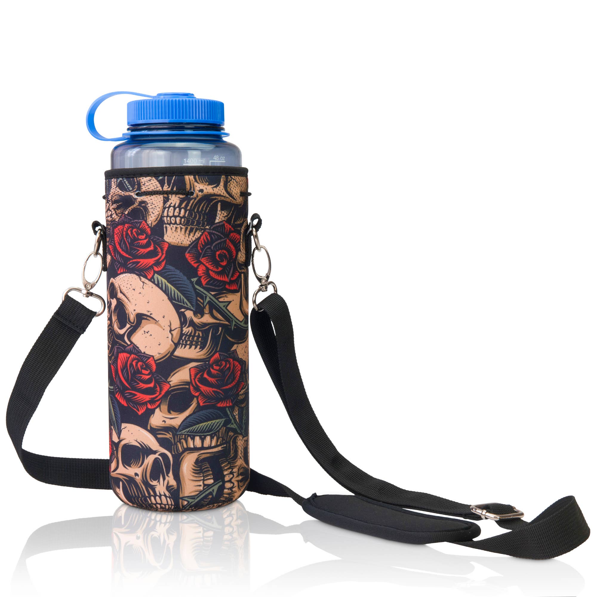 MADE EASY KIT - Wholesale Flessenrek/houder - Made Easy Kit neopreen waterfleshouder met verstelbare schouderband100