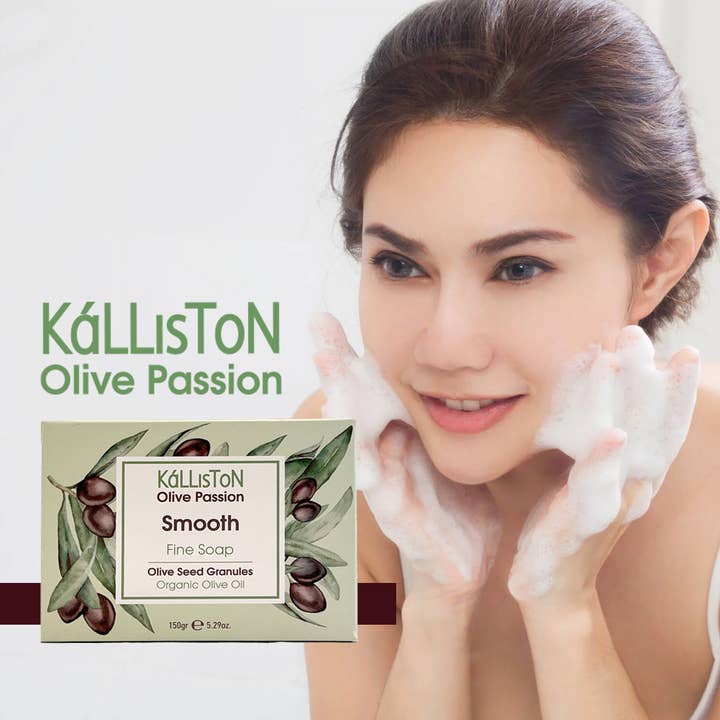 ALETA FARMS - Wholesale Bar Soap - Greek Olive Soaps, Relax, Smooth & Glow, in Retail DisplayÂ