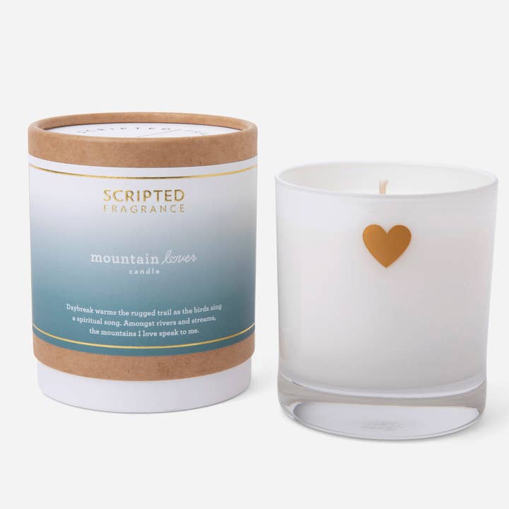 Mountain Lover Soy kaars voor wholesale door Scripted Fragrance