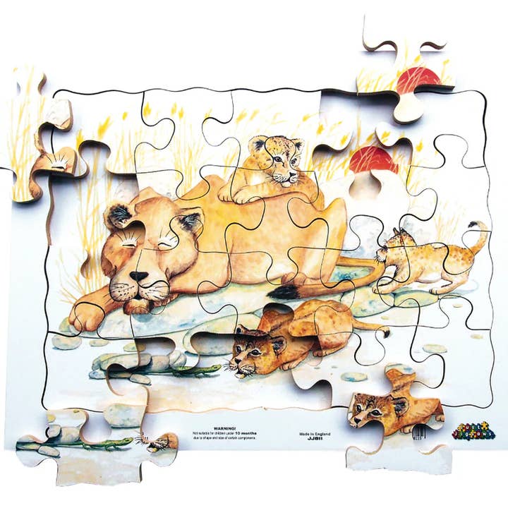 20pc Tray - Lions - JJ811 for wholesale by Just Jigsaws