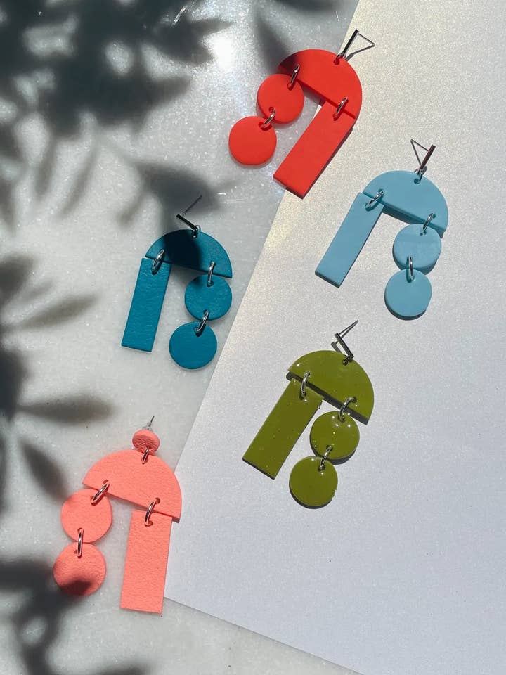 Boucles d'oreilles Brooklyn Statement pour la vente par Kella Clay Co