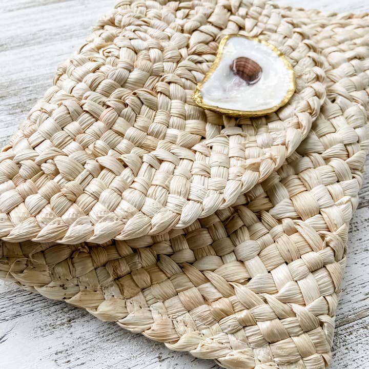 Made on Maidstone - Vente Pochette – femme - Pochette Oyster Shell beige1