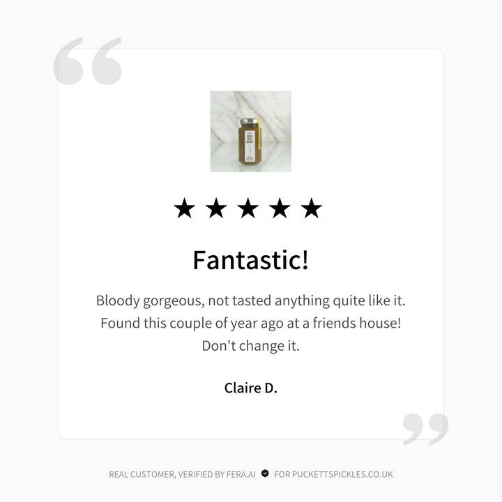 Puckett's Pickles Ltd - Wholesale Chutney - Spiced Apple Chutney - From Fragrant English Apples Comes Our Piquant Pickle1