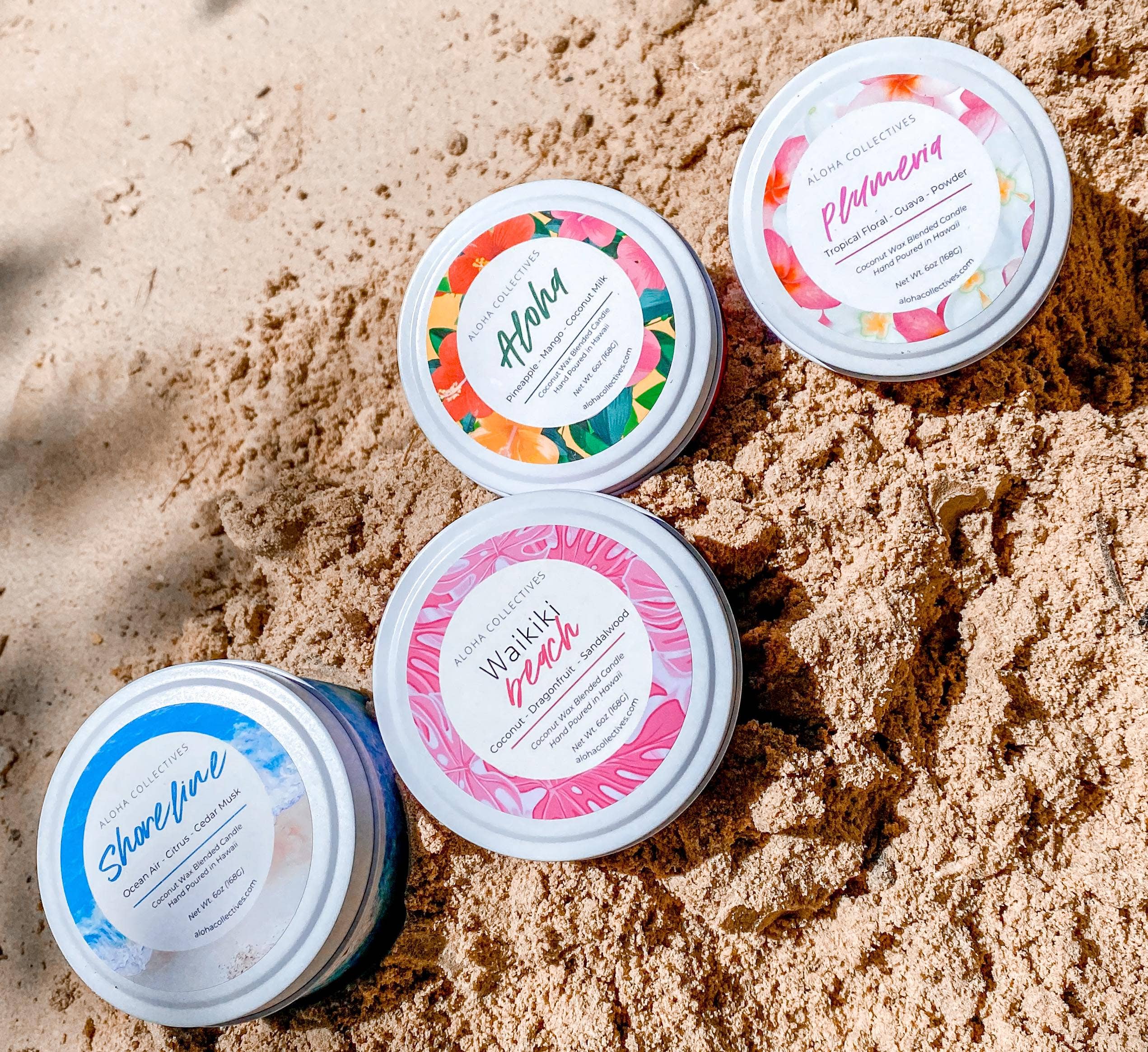 Aloha Collectives - Wholesale Travel Candles - Aloha Candle, 6oz1