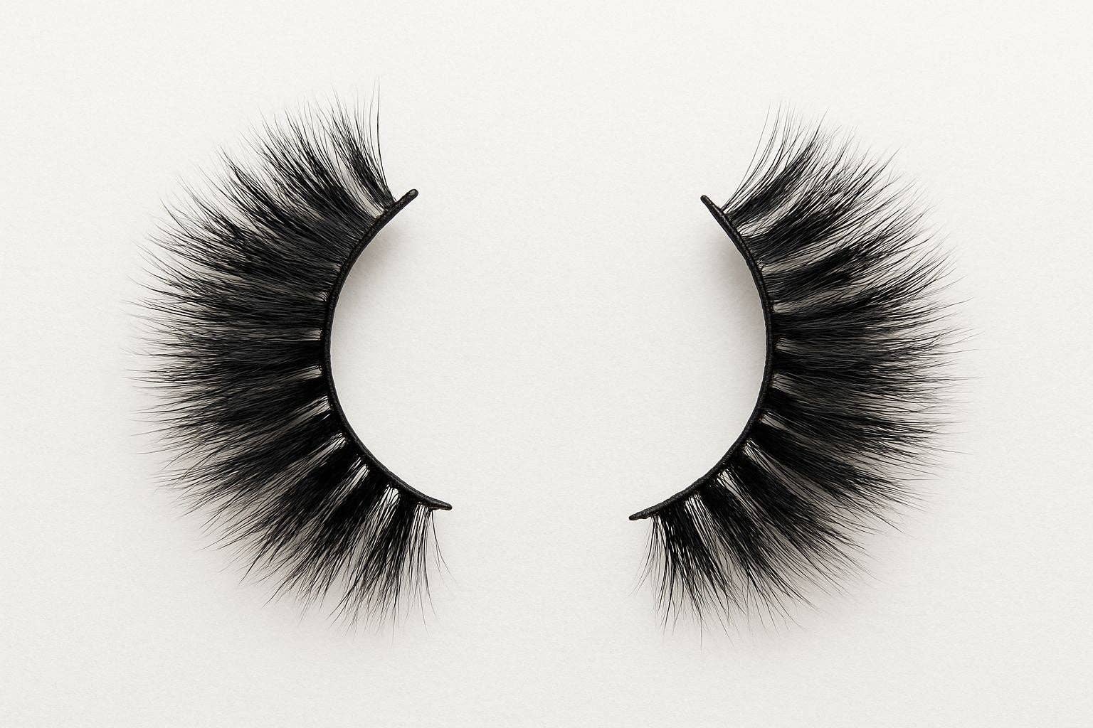 Krediz - Vente Faux cils - Ensemble de cils 3D en vison volumineux et légers1