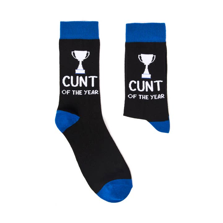 Unisex Cunt Of The Year Socks for wholesale by Urban Eccentric