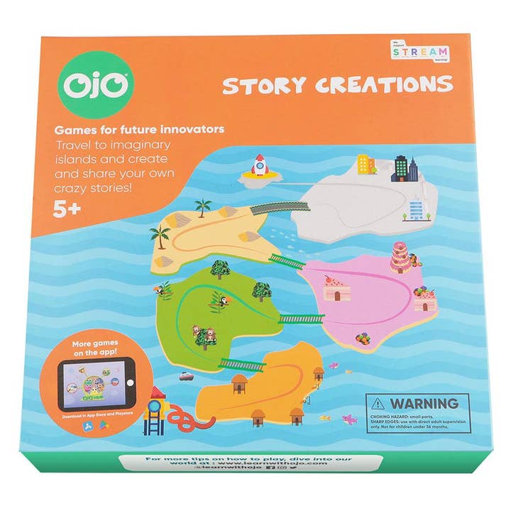 Gioco da tavolo Story Creations: impara abilità! Giocattoli STEM per bambini per la vendita all'ingrosso da parte di OjO Games