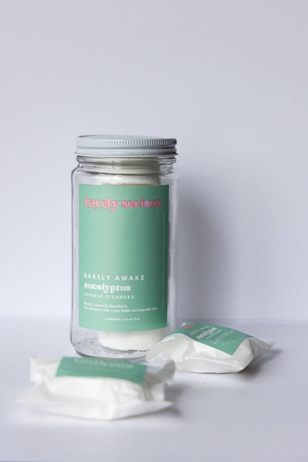 Barely Serious - Wholesale Shower Steamer/Bomb - Shower Steamers | Eucalyptus2