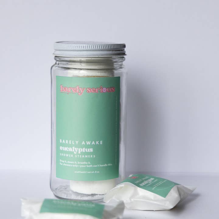 Barely Serious - Wholesale Shower Steamer/Bomb - Shower Steamers | Eucalyptus2