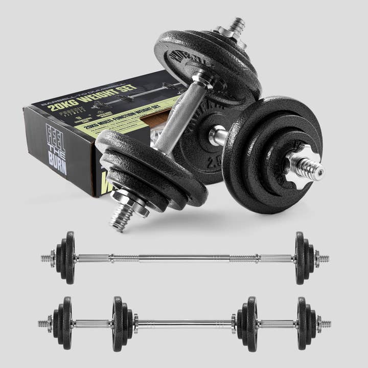 Phoenix Fitness - Wholesale Fitness Equipment - 20KG Adjustable Dumbbell and Barbell Set17