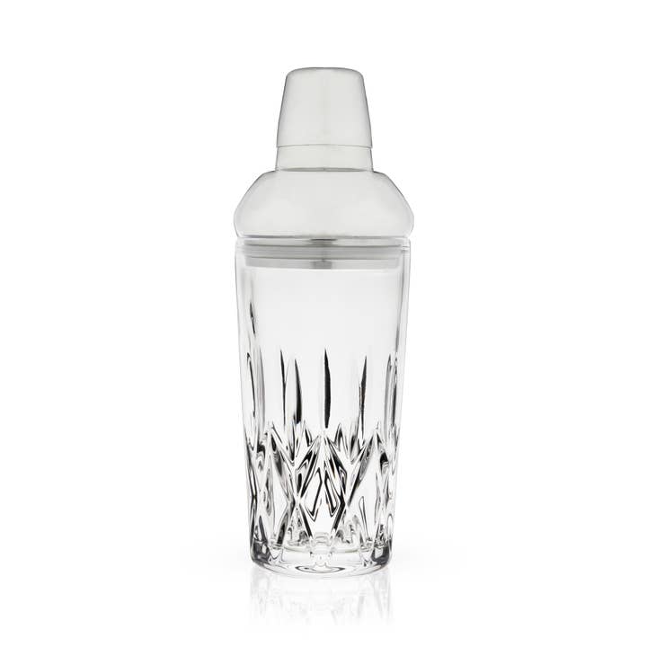 Viski - Wholesale Cocktail Shaker - Admiral™ Crystal Cocktail Shaker with Builtin Strainer2