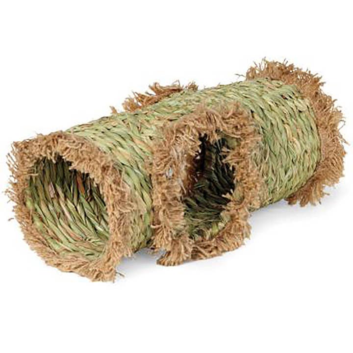 Petdropshipper - Wholesale Planter Box - A E Cages Small Animal MultiHole Grass Play Hut Natural; 1ea-LG