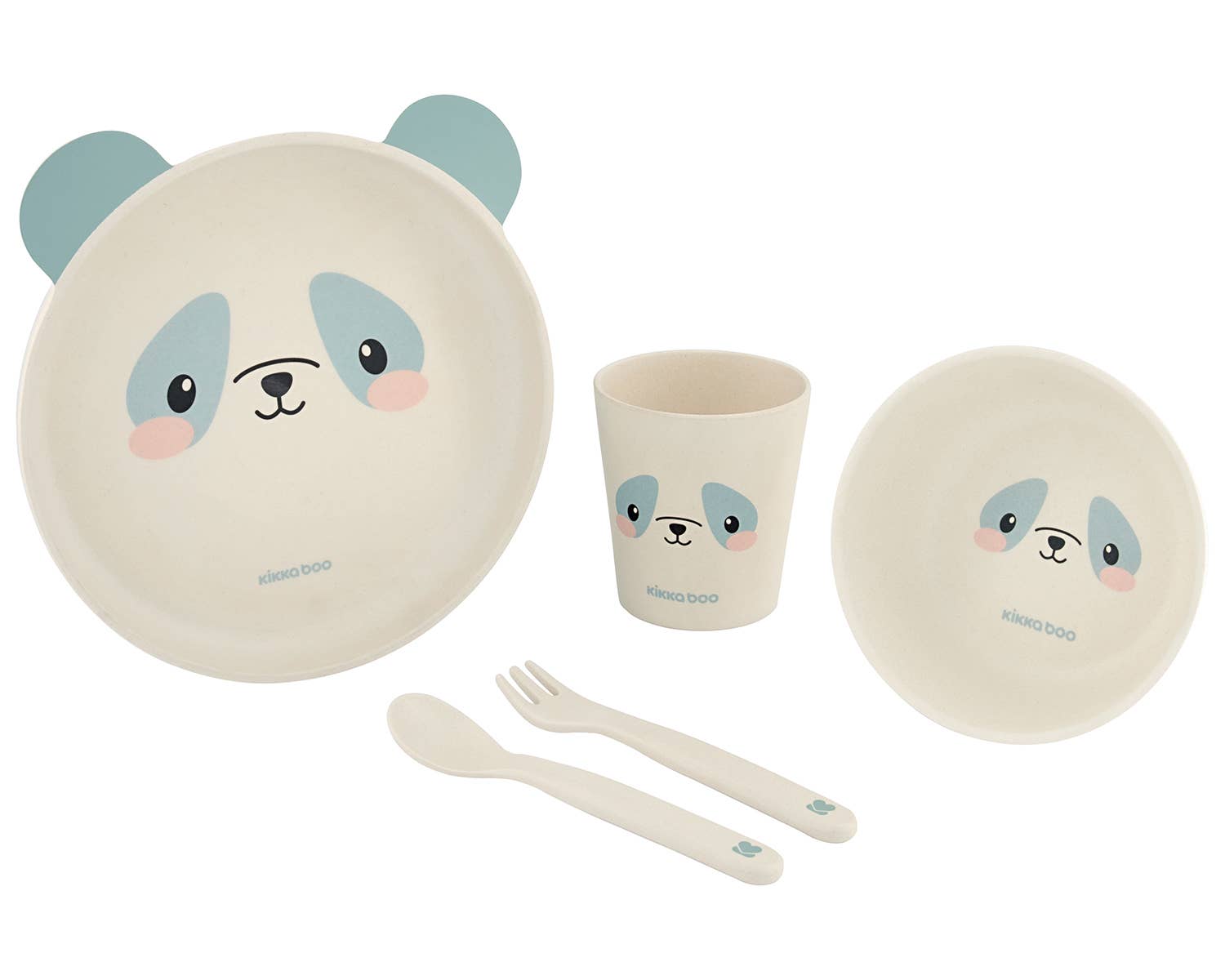 Kika Group Ltd. – wholesale Dinnerware set – Kids & Baby – Tableware Bamboo Set Panda Blue0