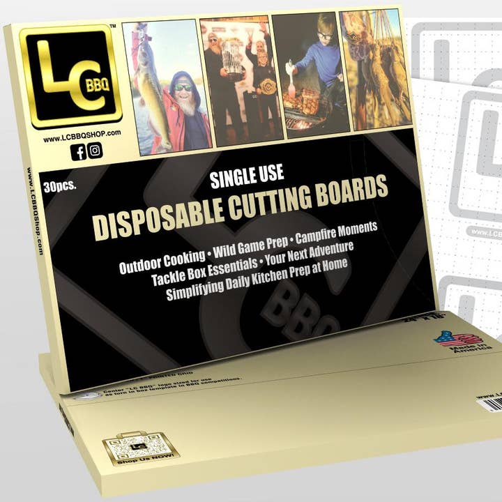 LC BBQ - Disposable Cutting Boards - 18"x24" for wholesale by LC BBQ