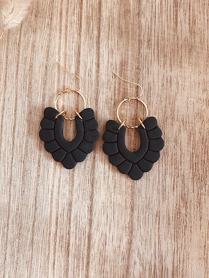 Orecchini Pendenti in Argilla Marocchina, Orecchini in Argilla alla Moda per la vendita all'ingrosso da parte di Asden & Ash Design