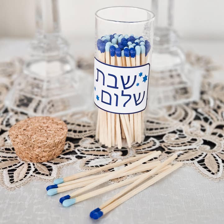 Salt Sparkle Shalom - Wholesale Matches - Shana Tova Match Jar for Rosh Hashana4