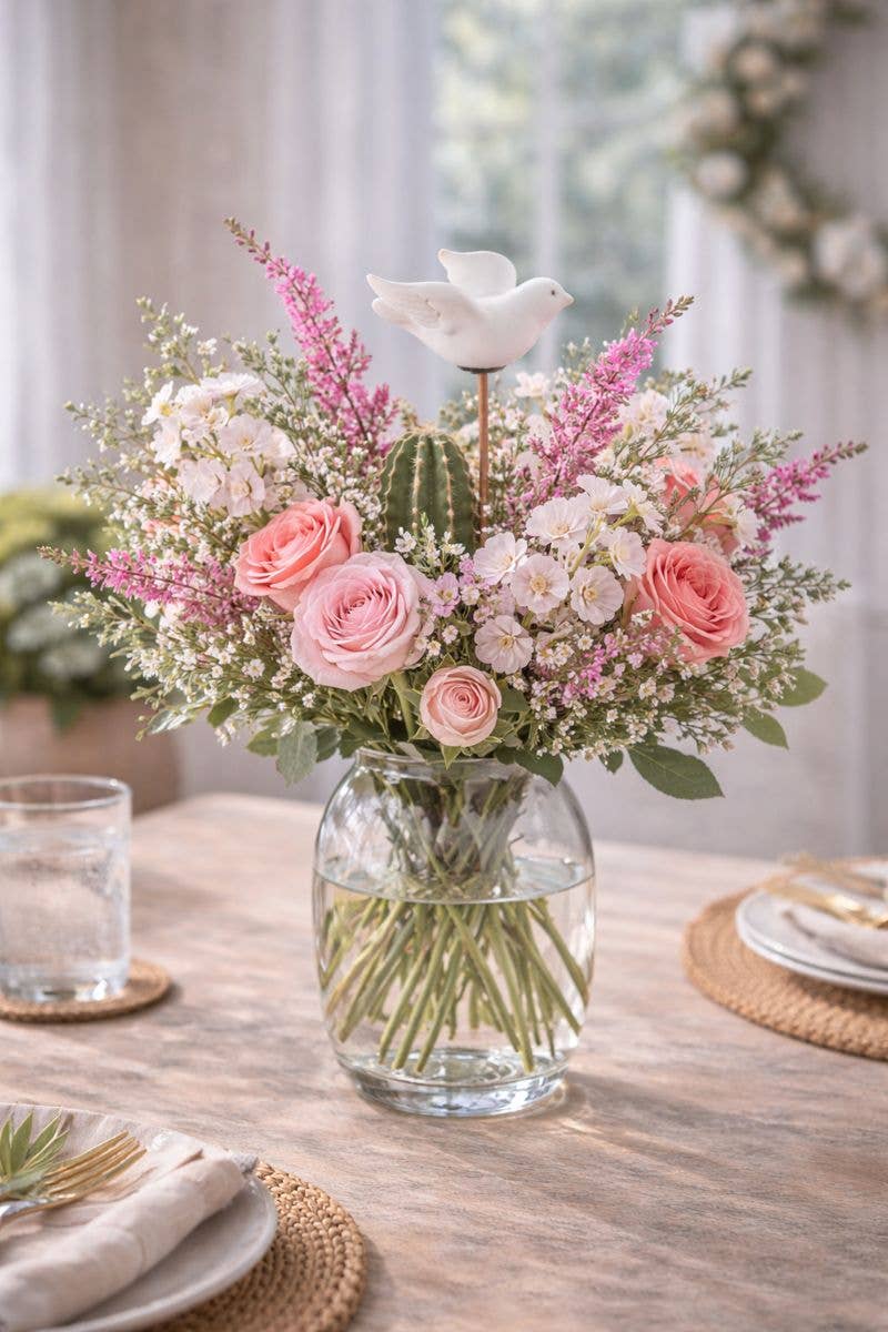 Napco - Wholesale Decorative Tassel/Wall Drop - Dove Pick  Item # 12536 2