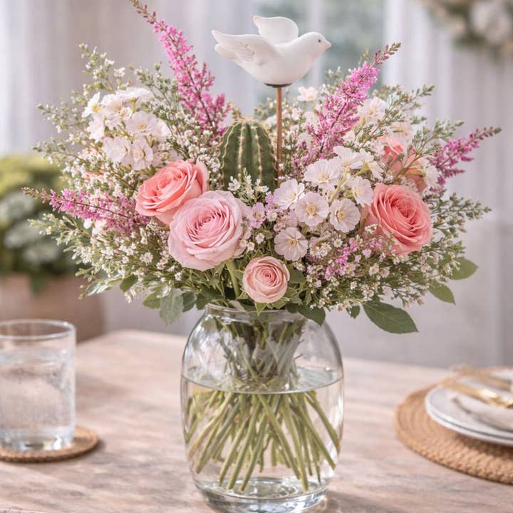 Napco - Wholesale Decorative Tassel/Wall Drop - Dove Pick Item # 12536 2