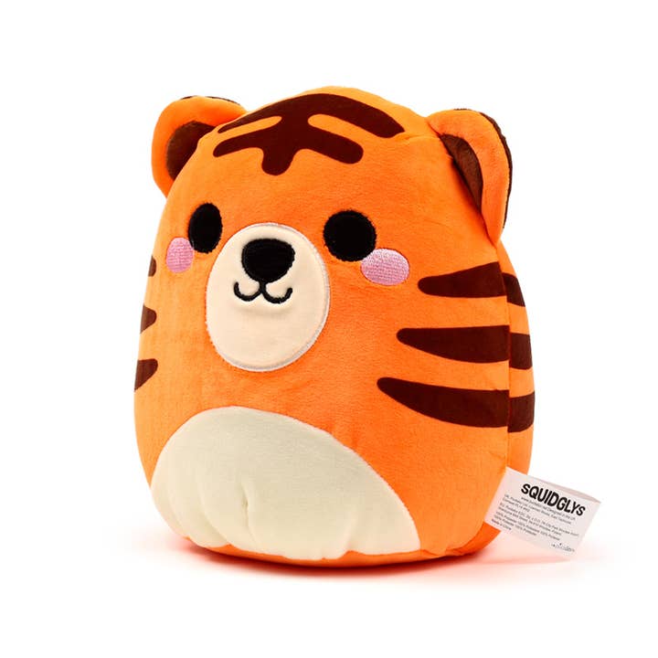 Puckator Ltd - Wholesale Stuffed/Plush Toy - Kids & Baby - Squidglys Alfie the Tiger Adoramals Wild Plush Toy