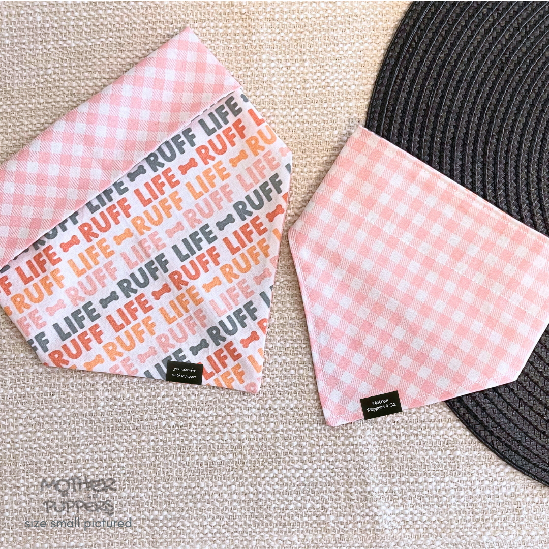 Mother Puppers Co. - Wholesale Pet Bandana - Dog - Ruff Life Bandana0