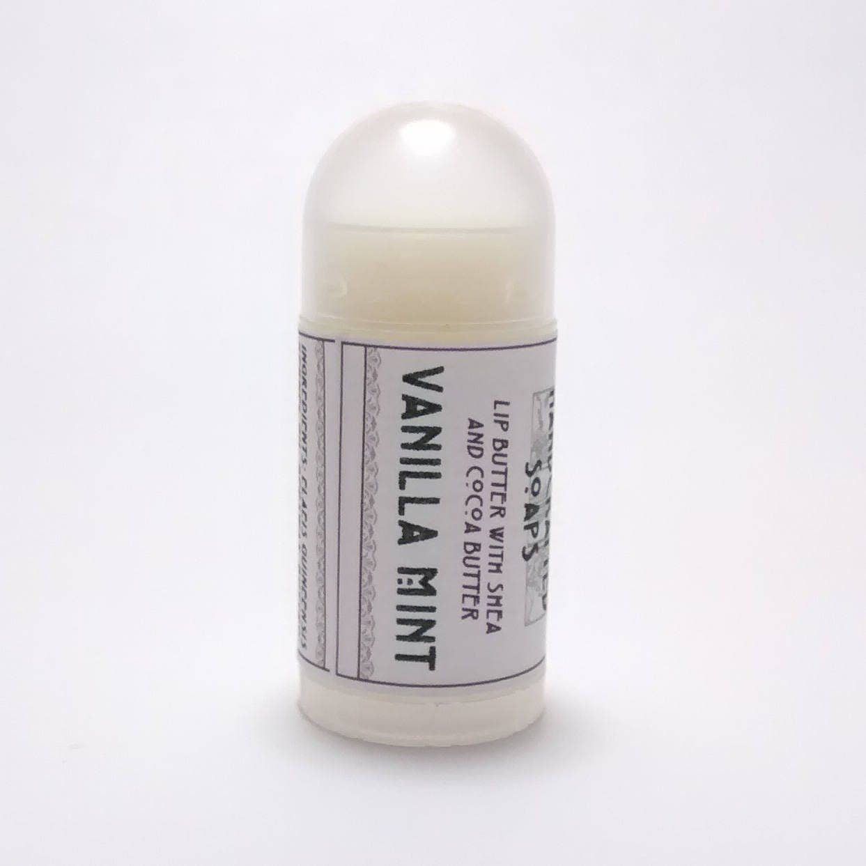 Canfield Handcrafted Soaps - Wholesale Lip Balm - Mini Lip Balm with Shea and Cocoa Butter - Vanilla Mint1