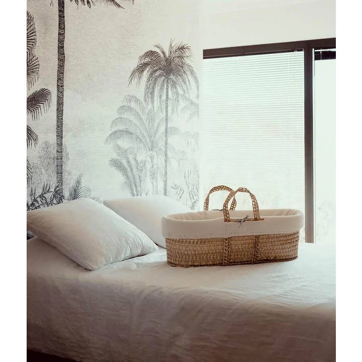 Manufacture des bébés français - Wholesale Bassinet - Baby - Ecru Moses Basket