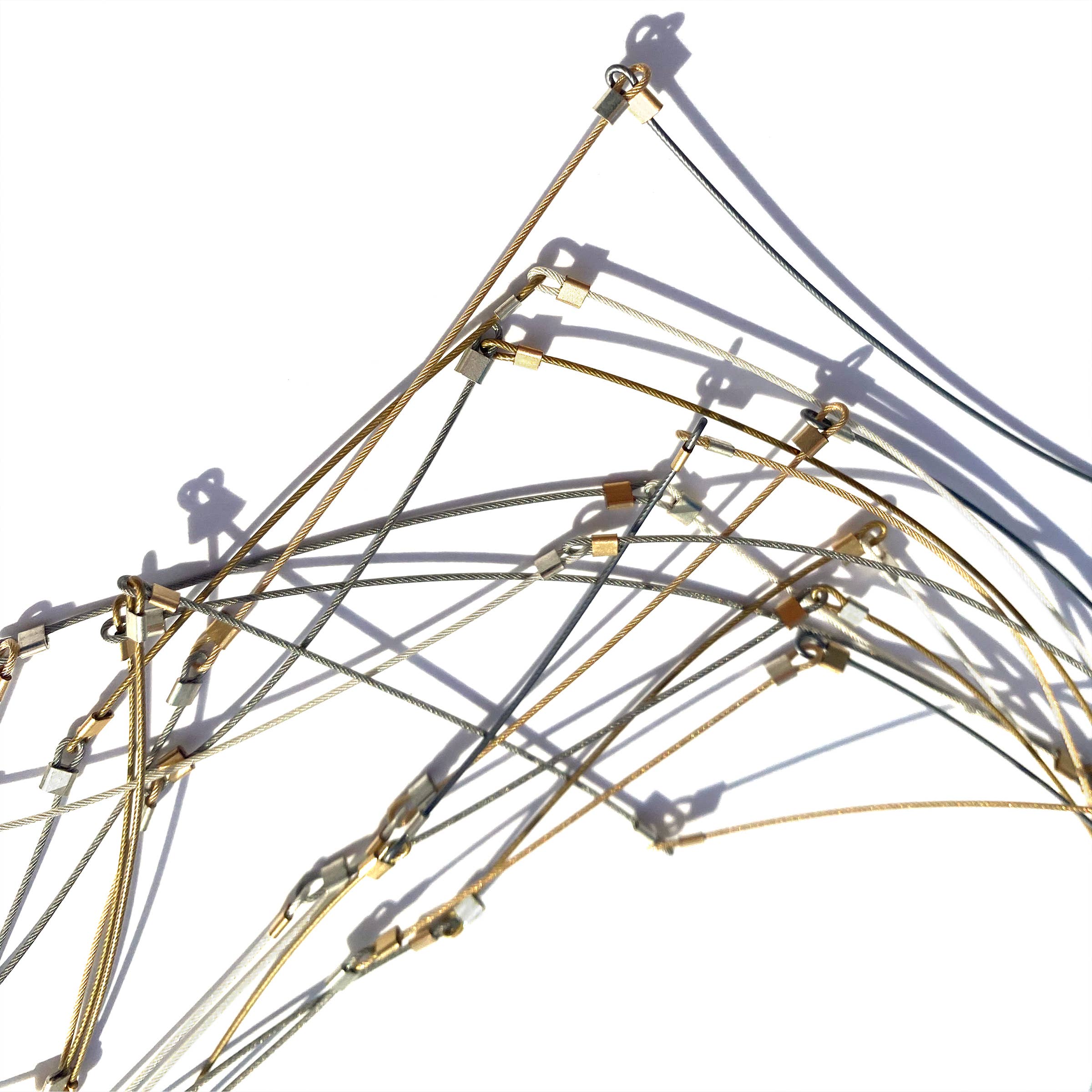 Meghan Patrice Riley – Colar de elos e correntes por atacado – Colar Segmentos de Linha 18" (Curto)12