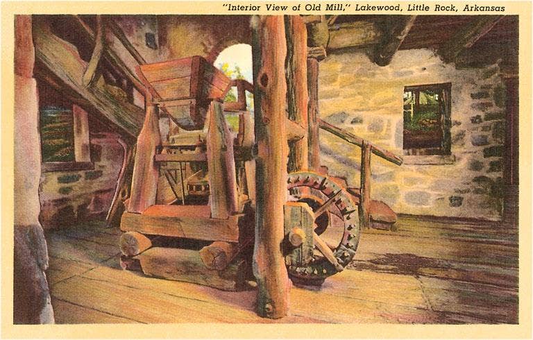 Found Image Press - Wholesale Magnet - Magnet AR-38 Old Mill, Lakewood0
