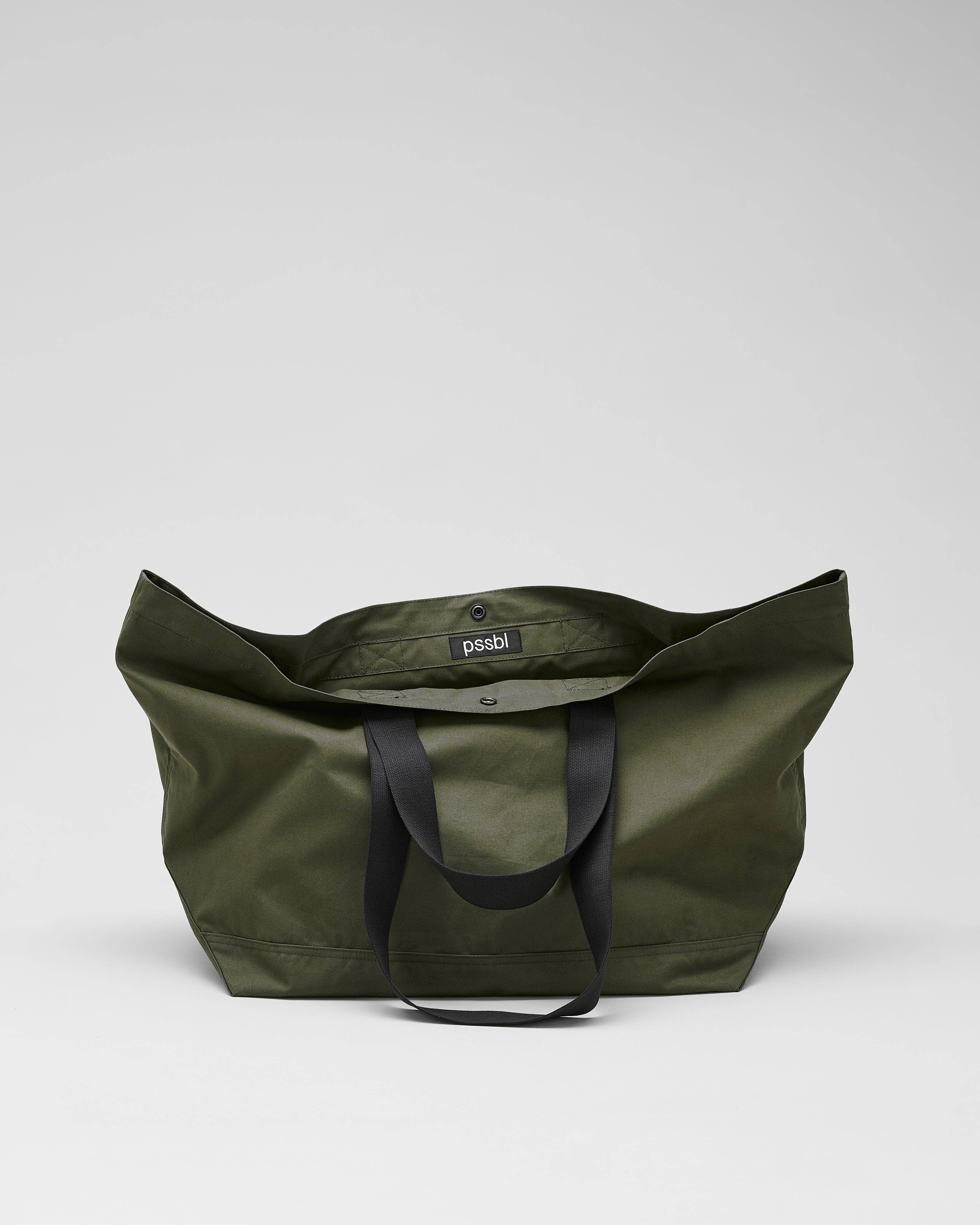 PSSBL - Wholesale Tote Bag - Women's - The Shopper olive7