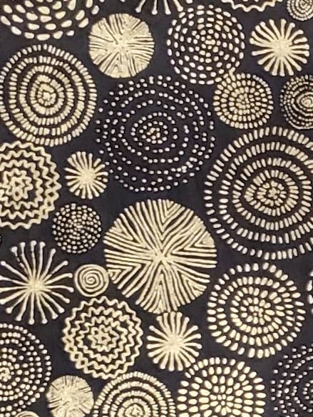 Lokta-Feuerwerk, Gold auf Schwarz für den Großhandel von Aitoh Company