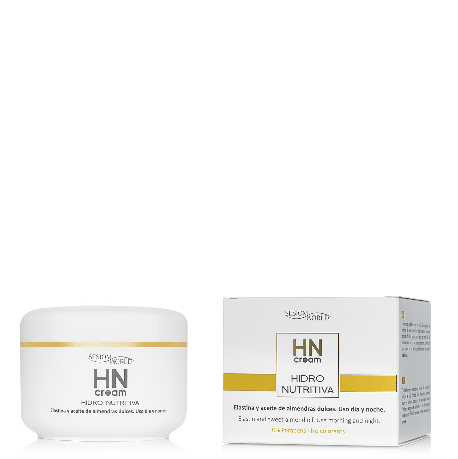 sesioMWorld - M·O·I Professional - Wholesale Facial Moisturizer - HN Hydro Nourishing Elastin & Alm Oil Face Cream 200ml0