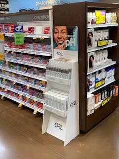 O R L - Organic & Natural Oral Care - Vente Présentoirs de commerçant - Beauté et bien-être - ORL Cinnamint Présentoir au sol2