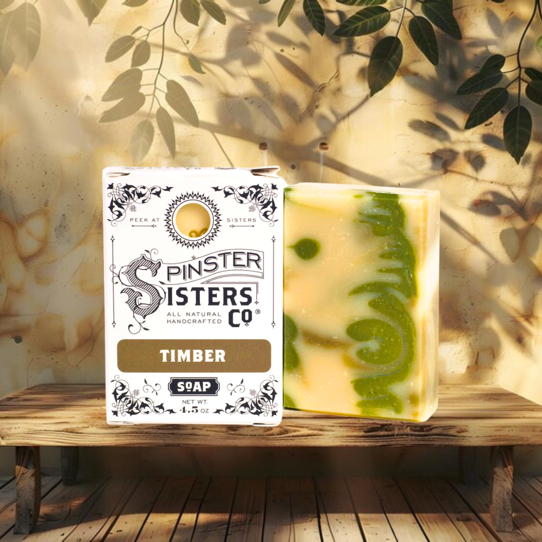 Spinster Sisters Co. / Old Salt Grooming Supply - Vendita all'ingrosso Saponette - Saponetta in Scatola: Idratazione Vegetale al Burro di Karité7